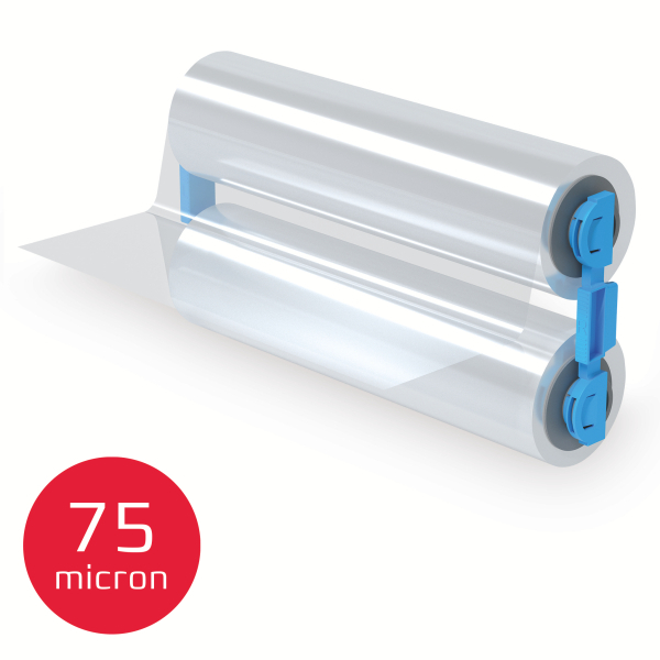 gbc_4410026_75_micron_etail_72_600_600.jpg GBC Foton 30 Refill 2x75 Micron Gloss Lamination Roll (Refillable Film)