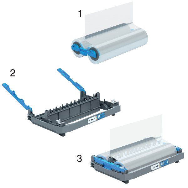 gbc_refillable_cartridge_a1_72_600_600.jpg GBC Foton 30 Refill 2x75 Micron Gloss Lamination Roll (Refillable Film)