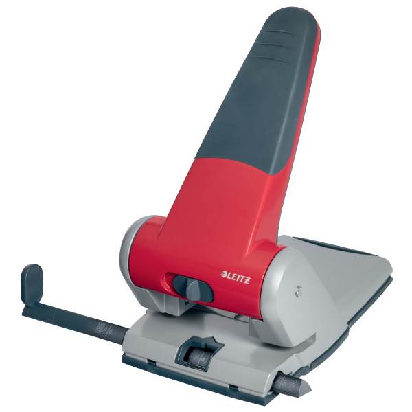 ll_51800025_72_600_600.jpg Leitz 5180 NeXXt Heavy Duty (2 Hole) 65 Sheet Punch - Red