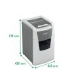 Leitz IQ Autofeed Office 150 Automatic P4 Paper Shredder
