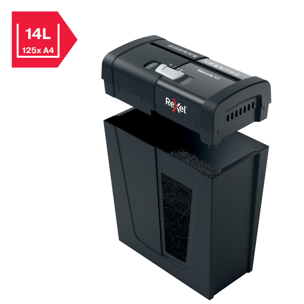 Rexel Secure X8 Cross Cut P4 Paper Shredder 2020123ZA