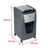 rx_2020225X_dimensions_etail_72_600_600.jpg Rexel Optimum AutoFeed+ 225X Automatic Cross Cut P4 Paper Shredder 2020225XEU