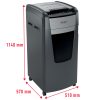 rx_2020750X_dimensions_etail_72_600_600.jpg Rexel Optimum AutoFeed+ 750X Automatic Cross Cut P4 Paper Shredder 2020750XEU