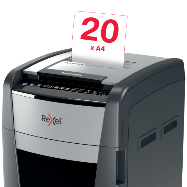 rx_2020750X_shredding_capacity_manual_icon_etail_72_600_600.jpg Rexel Optimum AutoFeed+ 750X Automatic Cross Cut P4 Paper Shredder 2020750XEU