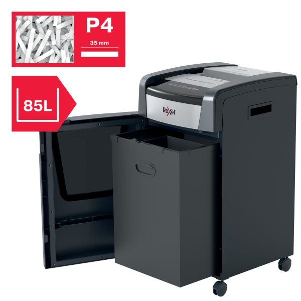 rx_2021422X_security_rating_icon_etail_72_600_600.jpg Rexel Momentum Extra XP422+ Jam Free Cross Cut P4 Paper Shredder