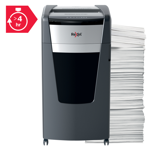 rx_2021426X_shredding_time_icon_etail_72_600_600.jpg Rexel Momentum Extra XP426+ Jam Free Cross Cut P4 Paper Shredder