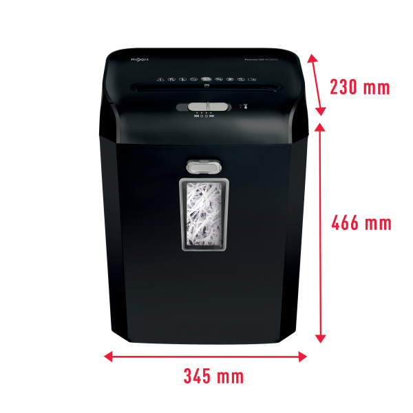 rx_2104582_dimensions_etaill_72_600_600.jpg Rexel ProMax QS REX823 Cross Cut P4 Paper Shredder 2104583EU
