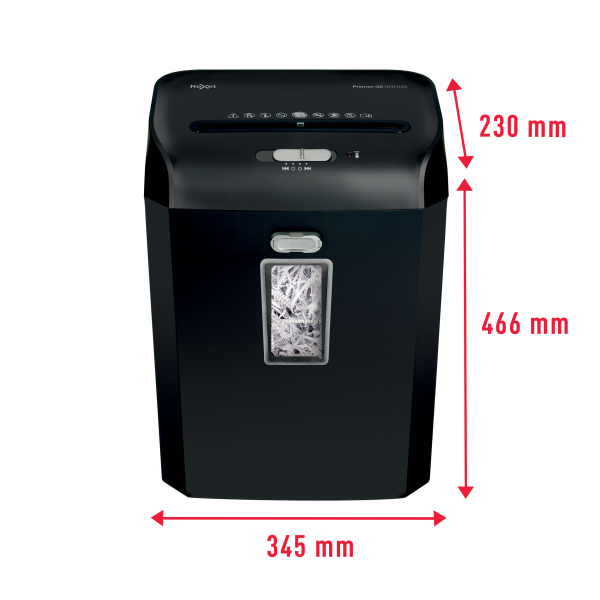 rx_2104584_dimensions_etaill_72_600_600.jpg Rexel ProMax QS RES1123 Strip Cut P2 Paper Shredder 2104584EU